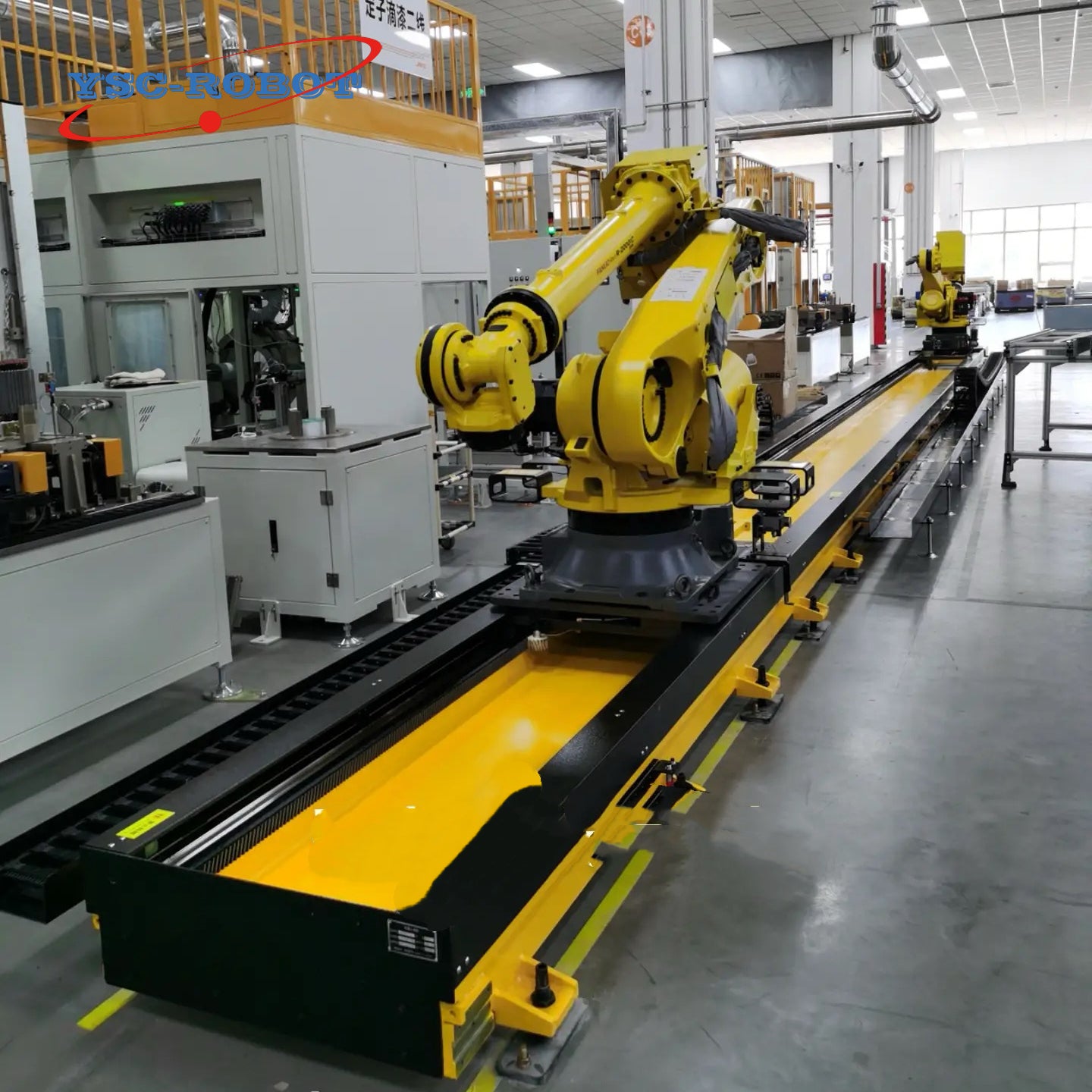 7th axis Linear rail tracks for Collaborative robots Transfer Solutions