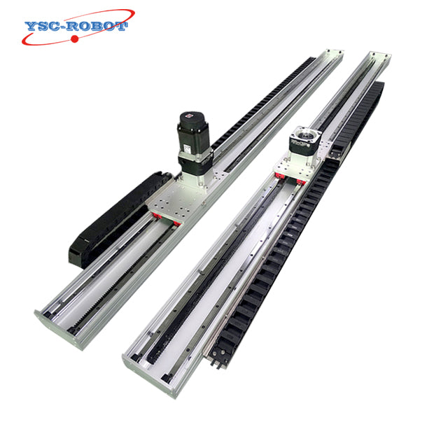 YTC Type heavy load Long Stroke Rack Pinion Linear Axis